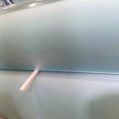 10 X 10 X 3/16 Inch Frosted Custom Tempered Glass Panel Shower Cut To Size